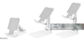 Adjustable Phone Stand — Foldable Desktop Holder